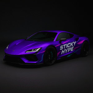 sticky hyper car